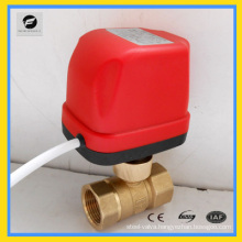 AC220V motorized ball valve electrical valve DN15 SS304 for Air-warm valve.HVAC and fire-flight sprinkler service